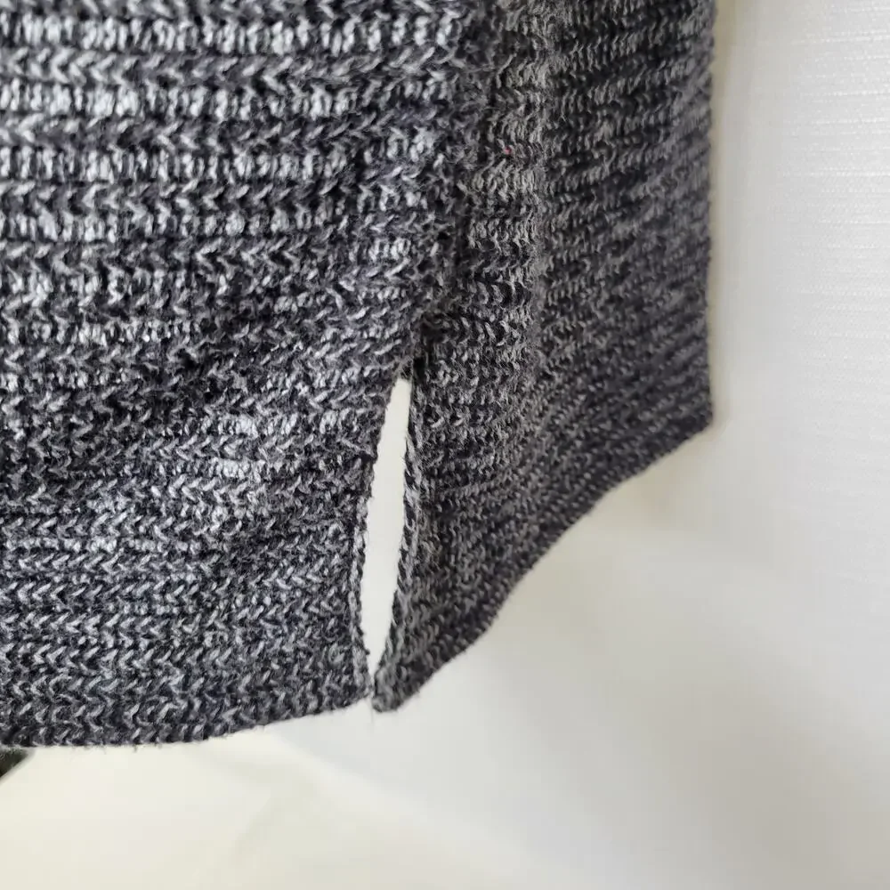 a.n.a. Gray Dolman Long Sleeve Sweater, XS